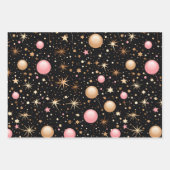 Twinkle Twinkle Little Star Pattern Geschenkpapier Set (Vorderseite 2)