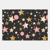 Twinkle Twinkle Little Star Pattern Geschenkpapier Set (Vorderseite)