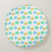 Twinkle Twinkle Little Star Personalisiert Baby Rundes Kissen (Rückseite)