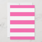 Twinkle Twinkle Little Star Pink Gold Baby Dusche Einladung (Rückseite)