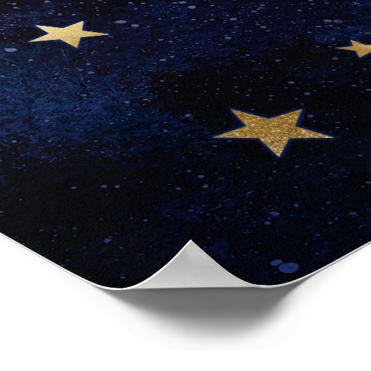 Twinkle Twinkle Little Star Poster (Ecke)