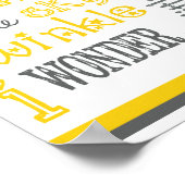 Twinkle Twinkle Little Star Poster (Ecke)