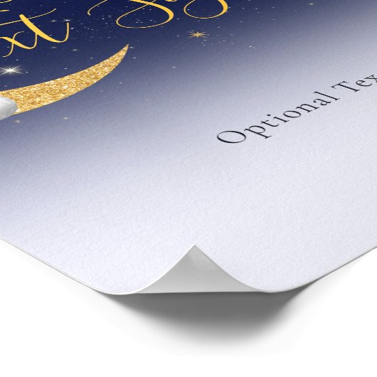 Twinkle Twinkle Little Star Poster (Ecke)