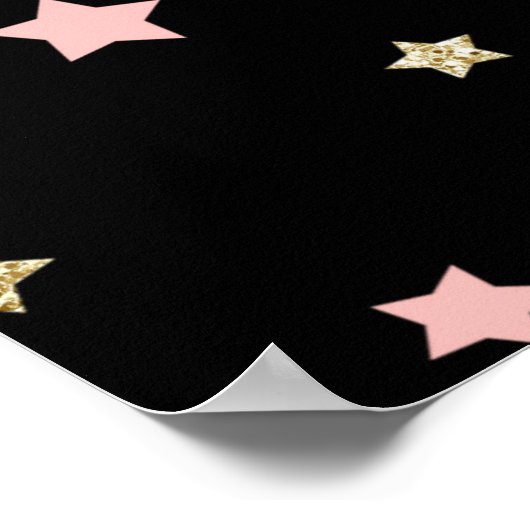 Twinkle Twinkle Little Star Poster (Ecke)