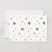 Twinkle Twinkle Little Star RSVP Card (Rückseite)