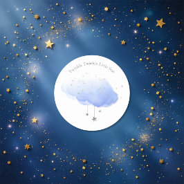 Twinkle Twinkle Little Star Runder Aufkleber