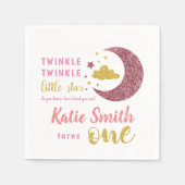 Twinkle Twinkle Little Star Serviette (Vorderseite)