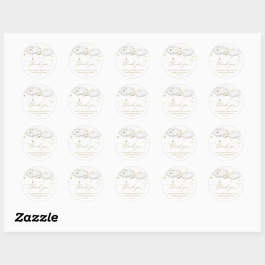 Twinkle Twinkle Little Star Stickers (Blatt)