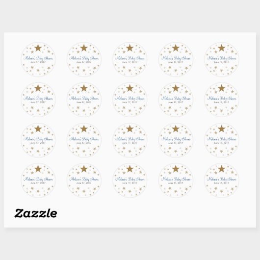 Twinkle Twinkle Little Star Stickers (Blatt)