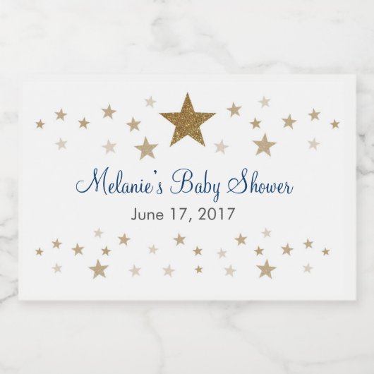 Twinkle Twinkle Little Star Stickers Lebensmitteletikett (Einzelnes Label)