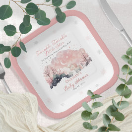 Twinkle Twinkle Little Star Unicorn Kinderdusche Pappteller