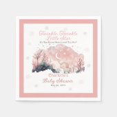 Twinkle Twinkle Little Star Unicorn Kinderdusche Serviette (Vorderseite)