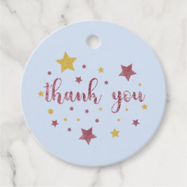 Twinkle Twinkle Little Star Vielen Dank Geschenkanhänger