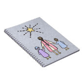 Twinkle Twinkle Little Star Vintag Kinderzimmer Rh Notizblock (Rechte Seite)