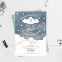 Twinkle Twinkle Little Star Watercolor Geburtstag