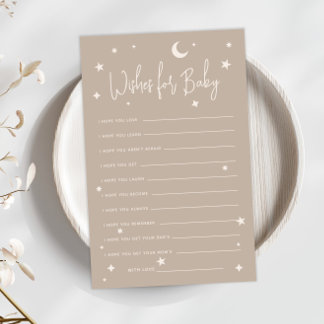 Twinkle Twinkle Little Star Wishes For Baby Flayer