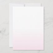 Twinkle Twinkle Little Star zum Geburtstag Einladu Einladung (Rückseite)