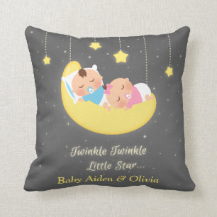 Twinkle Twinkle Little Star Zwillingszimmer Dekora Kissen