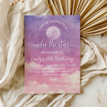 Twinkle Twinkle Little Stars Einladung zum Geburts