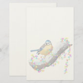 Twinkle Twinkle Little Tit Briefpapier (Vorne/Hinten)