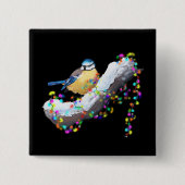 Twinkle Twinkle Little Tit Button (Vorderseite)