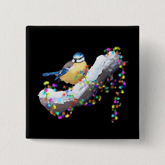 Twinkle Twinkle Little Tit Button (Vorderseite)