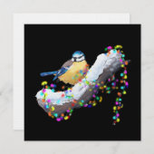 Twinkle Twinkle Little Tit Einladung (Vorne/Hinten)