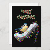 Twinkle Twinkle Little Tit Feiertagskarte (Vorne/Hinten)