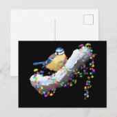 Twinkle Twinkle Little Tit Feiertagspostkarte (Vorne/Hinten)