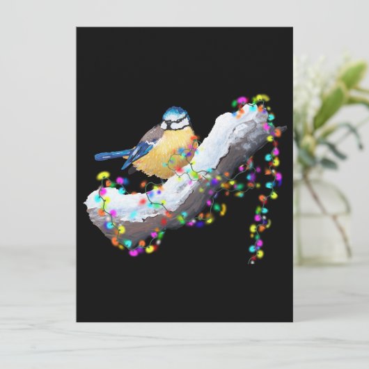 Twinkle Twinkle Little Tit Karte (Stehend Vorderseite)