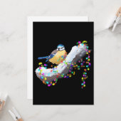 Twinkle Twinkle Little Tit Karte (Vorderseite/Rückseite Beispiel)