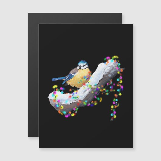 Twinkle Twinkle Little Tit Magneteinladung (Vorne/Hinten)