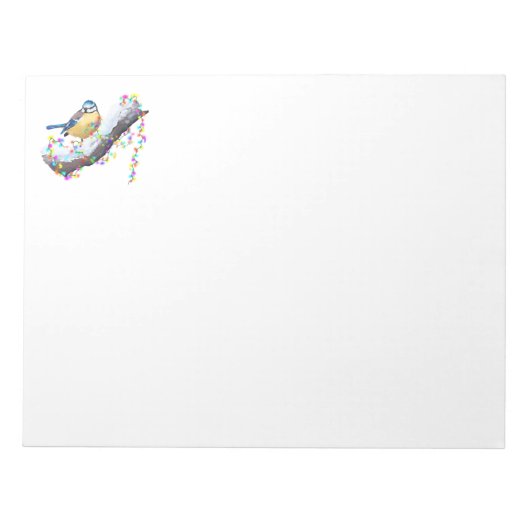 Twinkle Twinkle Little Tit Notizblock (Vorderseite)