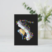 Twinkle Twinkle Little Tit Postkarte (Stehend Vorderseite)