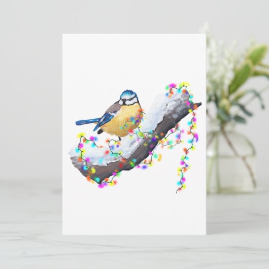 Twinkle Twinkle Little Tit Save The Date (Stehend Vorderseite)