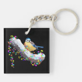 Twinkle Twinkle Little Tit Schlüsselanhänger (Rückseite)