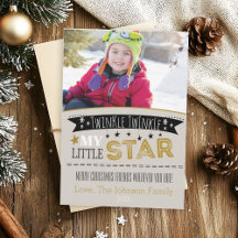 Twinkle Twinkle Meine kleine Star FotoWeihnachtska