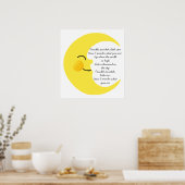 Twinkle Twinkle Moon Poster (Küche)