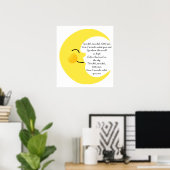 Twinkle Twinkle Moon Poster (Heimbüro)