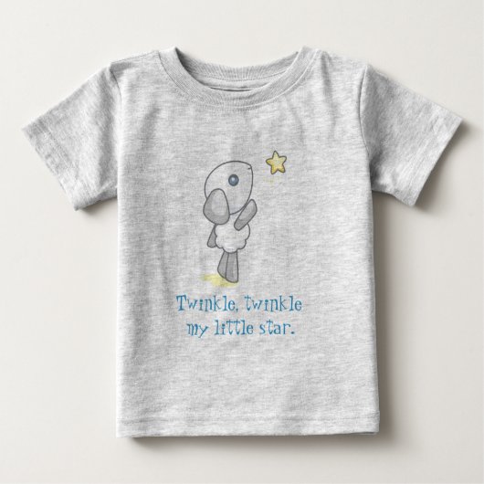 Twinkle, twinkle  my little star. baby t-shirt (Vorderseite)