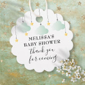 Twinkle Twinkle Neutral Dusche Danke Geschenkanhänger