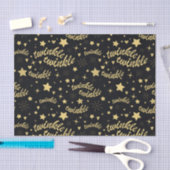 Twinkle Twinkle Seamless Pattern Seidenpapier (Handwerk)