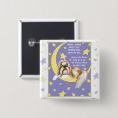 Twinkle Twinkle Shih Tzu Button (Vorne & Hinten)