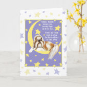 Twinkle Twinkle Shih Tzu Karte (Gelbe Blume)