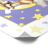 Twinkle Twinkle Shih Tzu Poster (Ecke)