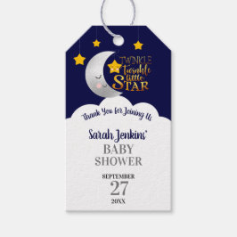Twinkle Twinkle Star Baby Dusche Gefallen Geschenkanhänger