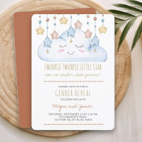 Twinkle Twinkle Stars und Cloud Gender Reveal