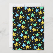 Twinkle Twinkle Unsere kleine Star Baby Dusche Einladung (Rückseite)