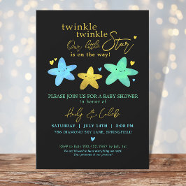 Twinkle Twinkle Unsere kleine Star Baby Dusche Einladung