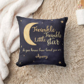 Twinkle Twinkle Wasserfarbe Kissen (Decke)